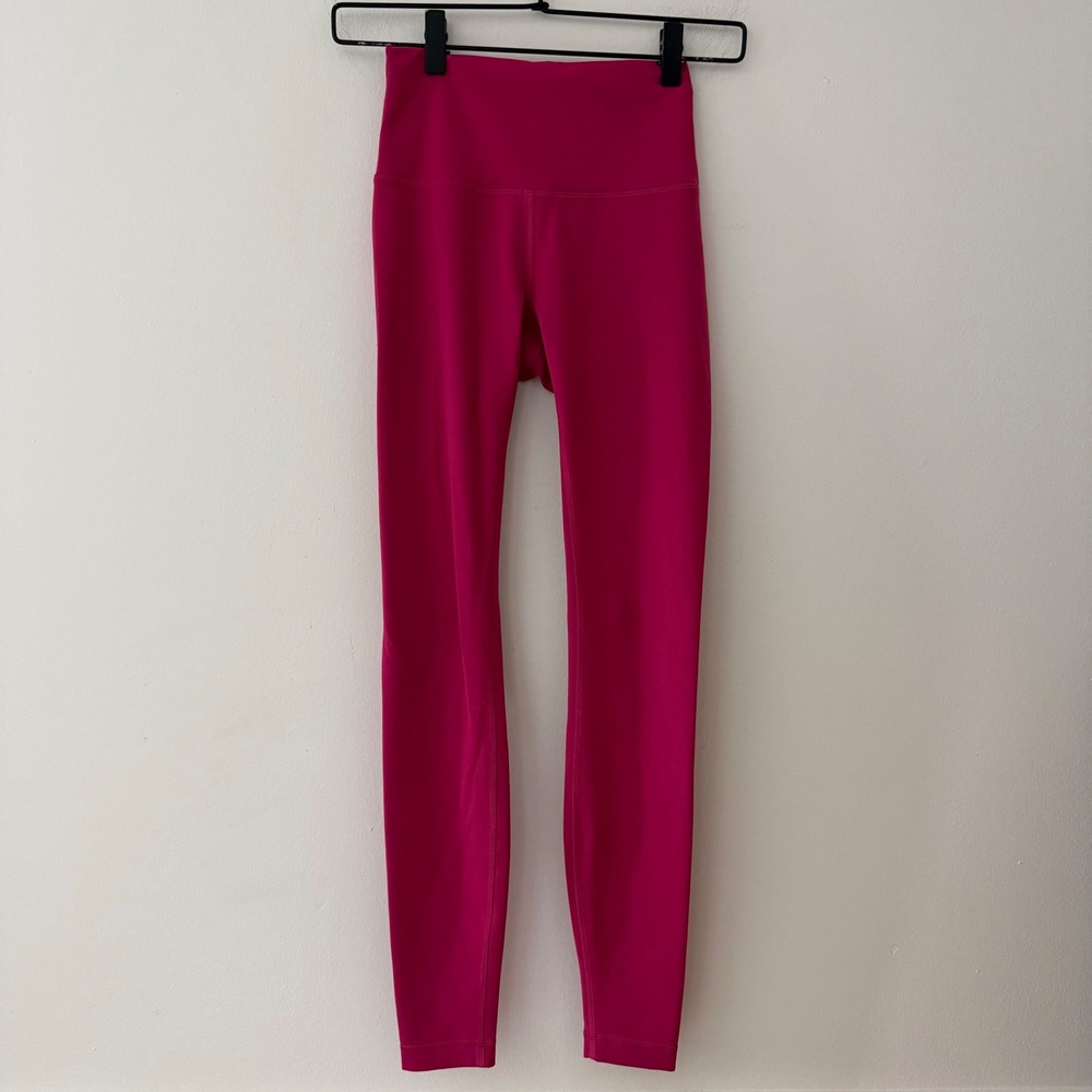 Lululemon Align High Rise Pant 25 ripened raspberry Nulu Leggings W5DJ0S Size 4